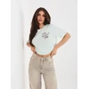 T-shirt-D12022AH02645AA-mietowy