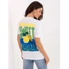 T-shirt-D12022AH02645W-balta ir-geltona