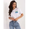 T-shirt-D12022AH02645W-balta ir-geltona