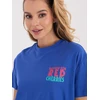T-shirt-D12022AH02645W-ciemny mėlyna