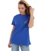 T-shirt-D12022AH02645W-ciemny mėlyna