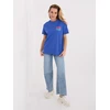 T-shirt-D12022AH02645W-ciemny mėlyna