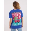 T-shirt-D12022AH02645W-ciemny mėlyna