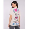 T-shirt-D12022AH02645Y-jasny smėlio spalva