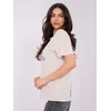 T-shirt-D12022AH02645Y-jasny smėlio spalva