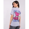 T-shirt-D12022AH02645Y-jasny violetinė