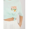 T-shirt-D12022AJ02645AD-mietowy