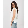 T-shirt-D12022M02769B-balta