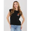 T-shirt-D12022M02769B-juoda