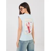 T-shirt-D12022M02769B-šviesiai mėlyna