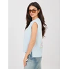 T-shirt-D12022M02769B-šviesiai mėlyna