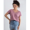 T-shirt-RV-TS-4832.19P-ciemny rožinė