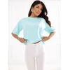 T-shirt- RV-TS-A1089.87-mietowy