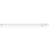 Ledvance T8 lempa SubstiTUBE© Value 15W, 6500K, 1200 mm EM