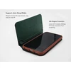 Tamsiai žalias telefono dėklas VixFox Smart Folio iPhone XS Max