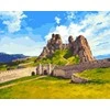 Tapyba pagal skaičius Kalnų tvirtovė 40 × 50 cm