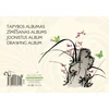 Tapybos albumas SMLT, A4, 160 g, klijuotas, (40) 0708-204