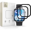 Tech-Protect Glass Flex+ 2 vnt. hibridinis stiklas skirtas Huawei Watch Fit 3 / 4 - juodas