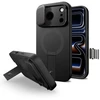 Tech-Protect Kevlar Aura MagSafe dėklas skirtas iPhone 17 Pro – juodos spalvos