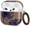 Tech-Protect Lamano dėklas AirPods 4 - ruda ir violetinė