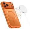 Tech-Protect Magpeak Magsafe CC dėklas, skirtas iPhone 17 Pro Max - Matinis Oranžinis