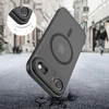 Tech-Protect MagStand MagSafe dėklas skirtas iPhone 17 Air – matinis juodos spalvos