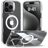 Tech-Protect MagStand MagSafe dėklas, skirtas iPhone 16 Pro - Skaidrus