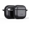 Tech-Protect Plonas dėklas su kabliuku skirtas AirPods 4 - Juodas