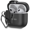 Tech-Protect Plonas dėklas su kabliuku skirtas AirPods 4 - Juodas