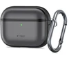Tech-Protect Silikoninis dėklas skirtas AirPods Pro 3 - Matinė juoda