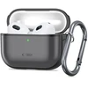 Tech-Protect Silikoninis dėklas skirtas AirPods Pro 3 - Matinė juoda