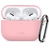 Tech-Protect Silikoninis dėklas su kabliuku AirPods Pro - Rožinis