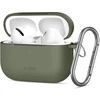 Tech-Protect Silikoninis dėklas su kabliuku, skirtas AirPods Pro - Olivinis