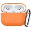 Tech-Protect Silikoninis dėklas su kabliuku AirPods Pro - oranžinis