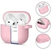 Tech-Protect Silikoninis dėklas su kabliuku AirPods 4 - Rožinis
