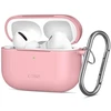 Tech-Protect Silikoninis dėklas su kabliuku AirPods Pro - Rožinis