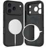 „Tech-Protect“ silikoninis „MagSafe“ dėklas, skirtas „iPhone 17 Pro“ – Juodas