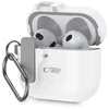 Tech-Protect Slim dėklas su kabliuku AirPods 4 - Baltas