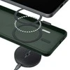 3Mk apsaugos 3mk dūminis „MagCase“ dėklas, skirtas iPhone 16 - Žalias-Translucent