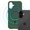 3Mk apsaugos 3mk dūminis „MagCase“ dėklas, skirtas iPhone 16 - Žalias-Translucent