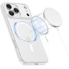 „Tech-Protect MagSlim MagSafe“ dėklas, skirtas „iPhone 17 Pro“ – matinis baltas