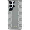 Dėklas DKNY Leather Checkered Pattern MagSafe skirtas Samsung Galaxy S25 Ultra taupe