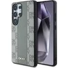 Dėklas DKNY odinis languotas MagSafe Samsung Galaxy S25 Ultra taupe