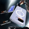 Telefono dėklas Google Pixel 10A Tech-Protect FlexAir Hybrid MagSafe, skaidrus