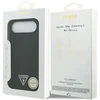 Guess Silicone Triangle Logo MagSafe - dėklas skirtas Apple iPhone Air juodas