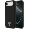 Guess Silicone Triangle Logo MagSafe - dėklas skirtas Apple iPhone Air juodas