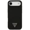 Guess Silicone Triangle Logo MagSafe - dėklas skirtas Apple iPhone Air juodas