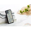 MAN Telefono dėklas iPhone 11 Pro Max, mėlynas su juodu trikampių raštu