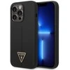 Guess GUHCP14LSLTGK Apple iPhone 14 Pro6,1" dėklas telefonui juodos spalvos hardcase Silicone Triangle