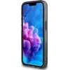 Guess IML Flowers MagSafe iPhone 16e Dėklas - Juodas